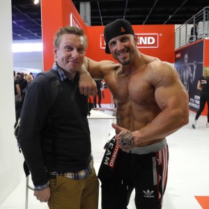 Musclemania Pro Bodybuilder Benjamin Radic