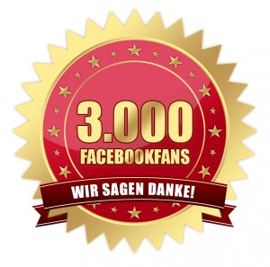 Am 2. Dezember knackten wir die 3000er Fanmarke bei Facebook