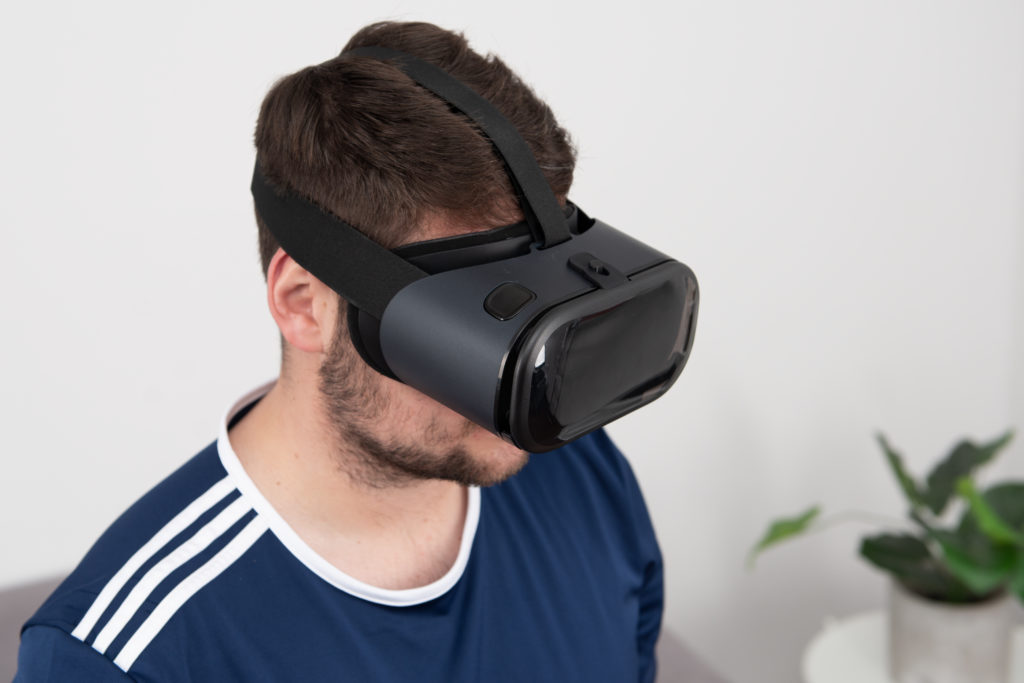 Tragekomfort der Smartphone-VR-Brille