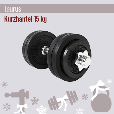 Taurus Kurzhantel 15 kg